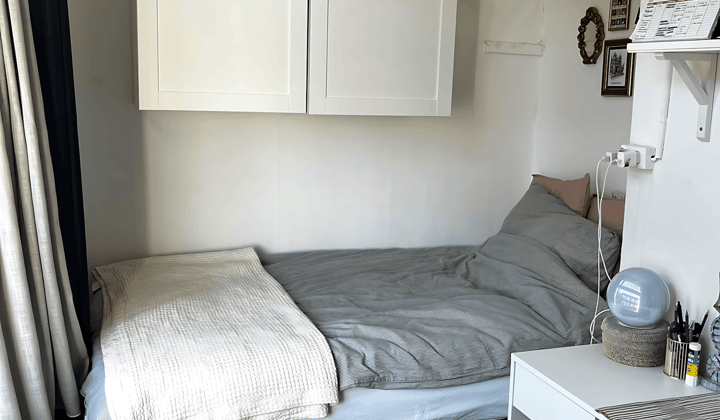 Studentenkamer met balkon en wifi inclusief