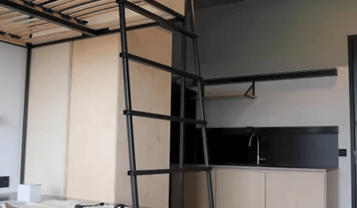 Gemeubileerde studio in Wauwhaus