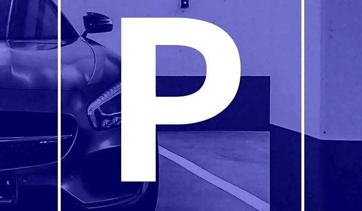 Kale ruimte van 12m² met parkeerplek op derde etage