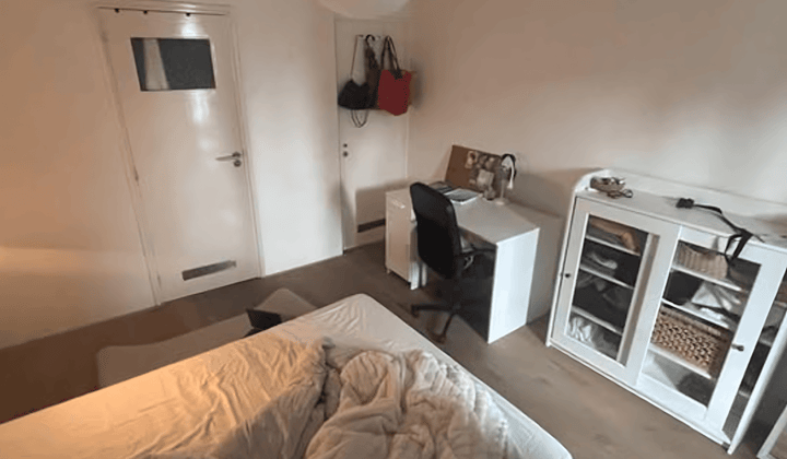 Kamer in appartement met twee slaapkamers in Groningen