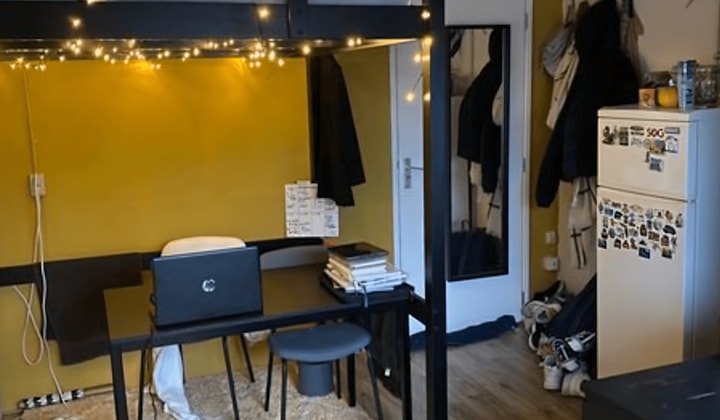 Kamer | 18m² | Voorsterweg | €525,-