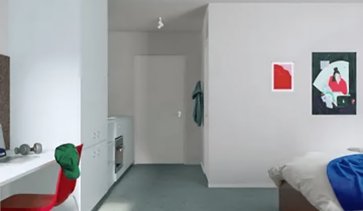 Studio | 25m² | €778,-