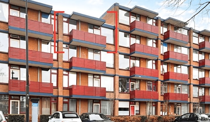 Appartement | 62m² | Singel | €1550,-