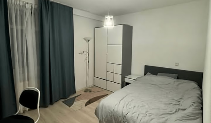 Gemeubileerd appartement met 1 slaapkamer en inschrijving mogelijk