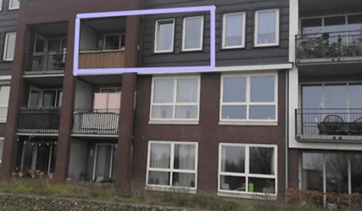 Appartement met 2 slaapkamers en lift