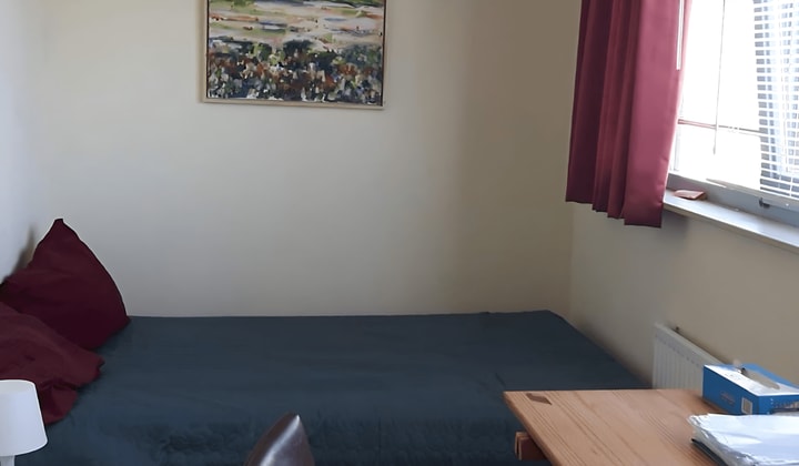 Gemeubileerde kamer met gedeelde badkamer en internet