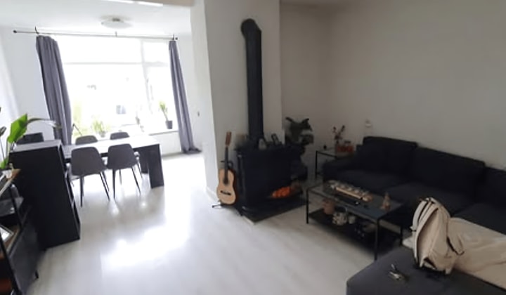 Gemeubileerde kamer met tuin en wifi voor werkend persoon