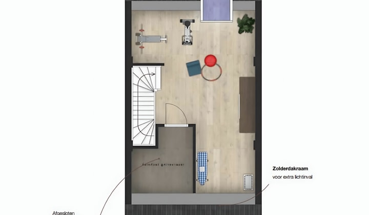 Huis | 118m² | €1545,-