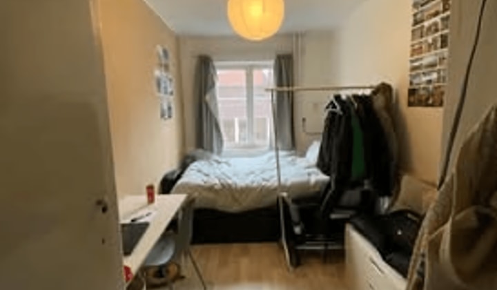 Studentenkamer met Balkon in Centrum