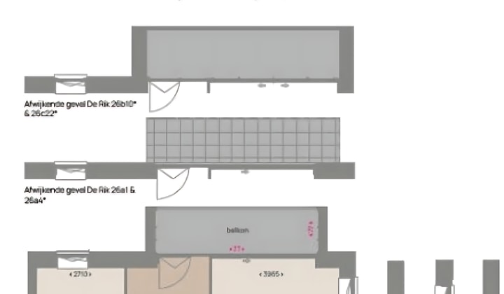 Kamer | 71m² | €1665,-