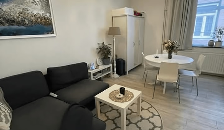 Gemeubileerd appartement met 1 slaapkamer en all-in prijs
