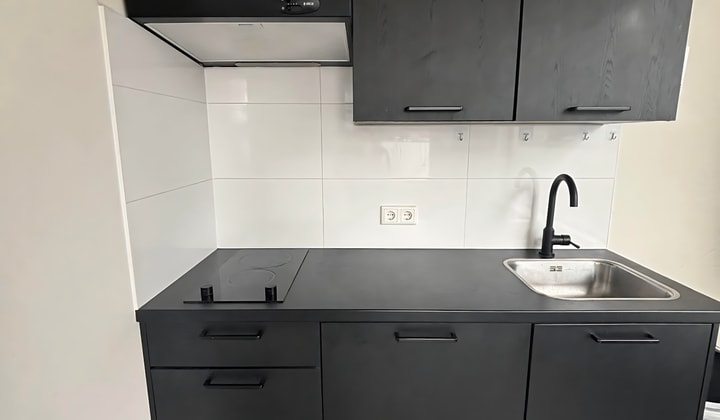 Gestoffeerde studio met gedeelde tuin en wasmachine