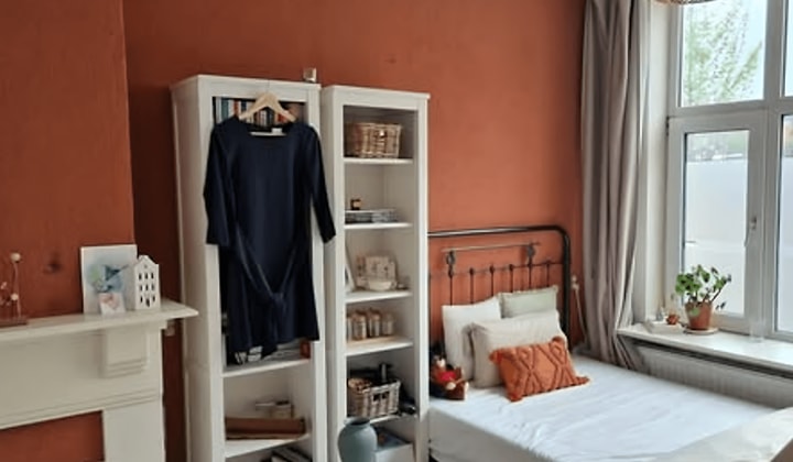 Kamer met tuin geschikt voor werkende vrouw