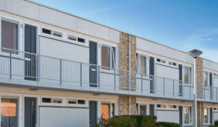 Tweekamerappartement met tuin
