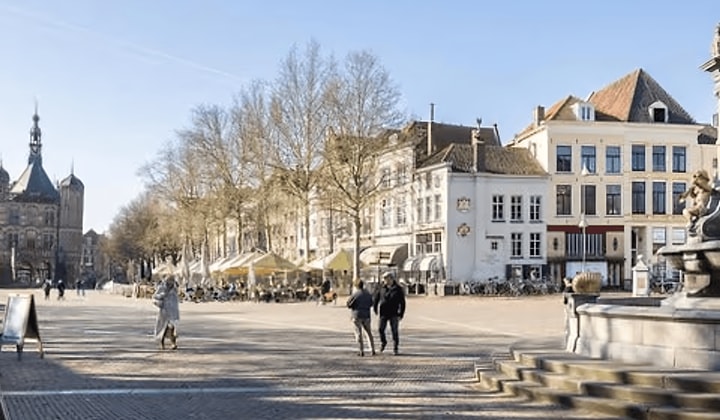 Appartement met 2 kamers en eigen keuken