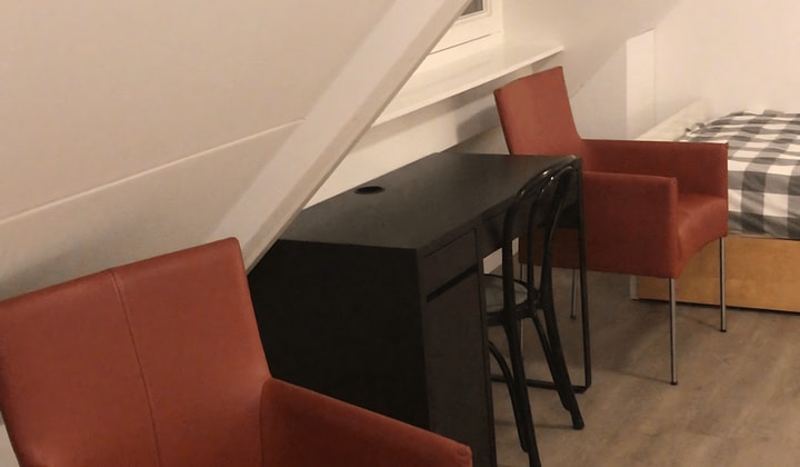 Gemeubileerde kamer met tuin en wasmachine