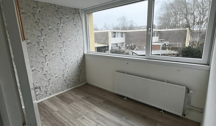 Gemeubileerde studentenkamer met tuin