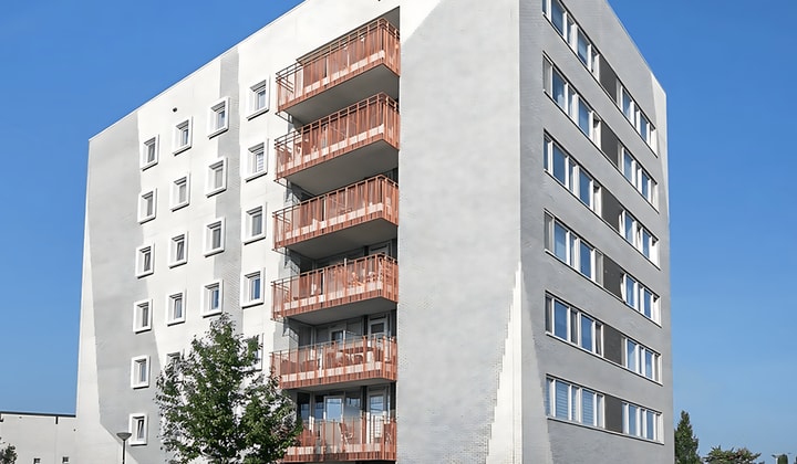 Gestoffeerd appartement met balkon en 2 slaapkamers