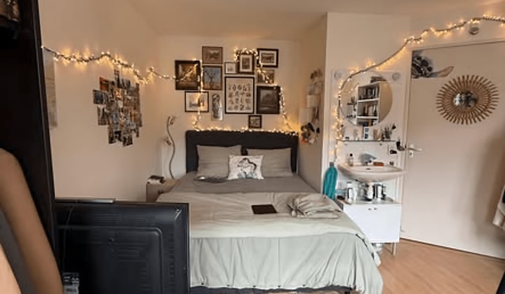 Kamer met wasmachine en inclusief prijs