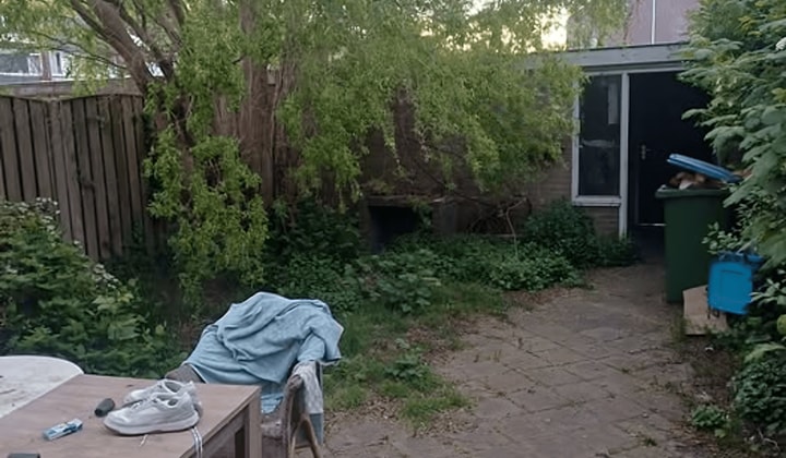 Kamer met tuin