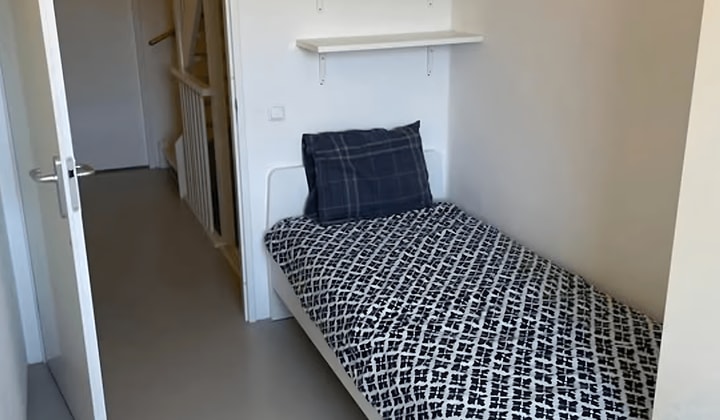 Kamer Nederlandstraat met Telegram-informatie