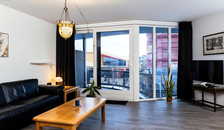 Gemeubileerd appartement met balkon en parkeerplaats