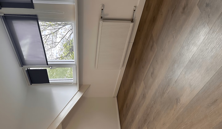 Gestoffeerde kamer met tuin en wasfaciliteiten