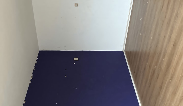 Gestoffeerde anti-kraak woning met balkon en tijdelijke verhuur