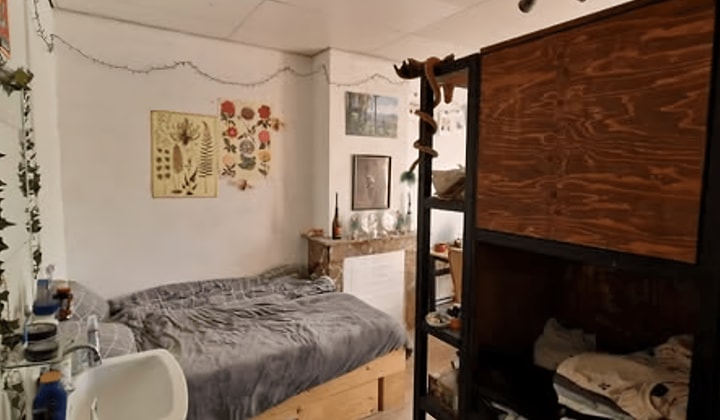 Studentenkamer met Balkon en Tuin delen