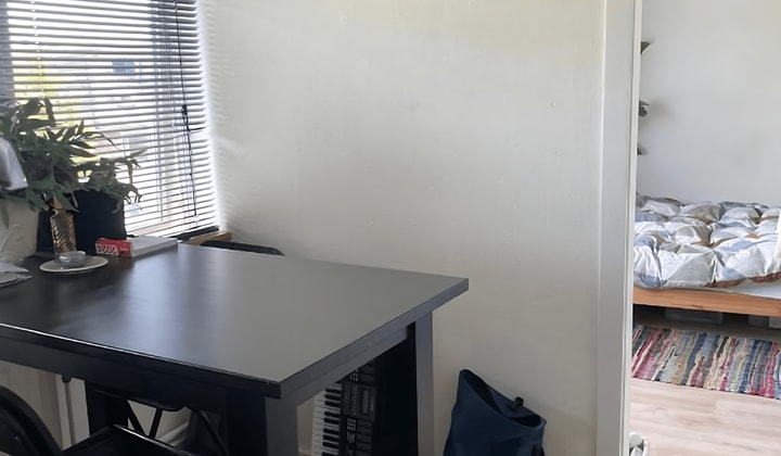 Gestoffeerde kamer met wasmachine en wifi in centrum