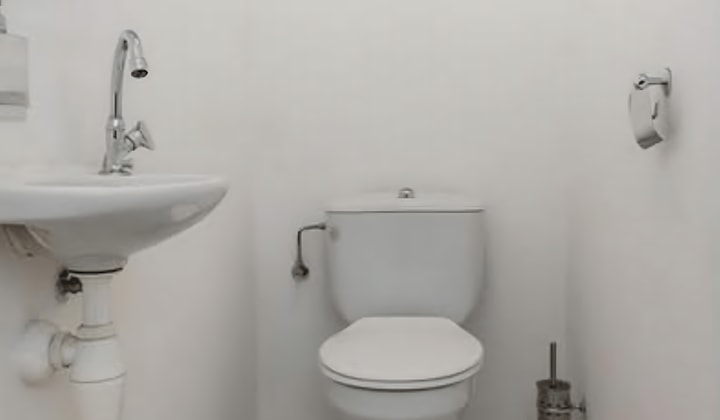 Gemeubileerde studentenkamer met wasmachine en wifi