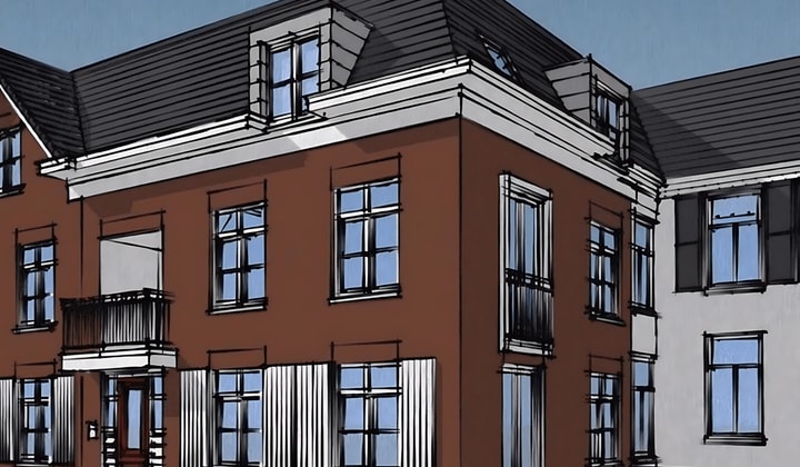 Kamer | 65m² | €1025,-