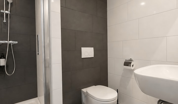 Gestoffeerde studio met 1 kamer