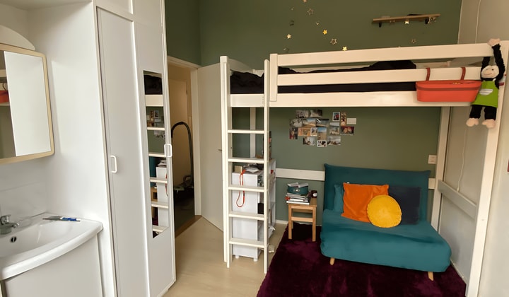 Gemeubileerde tijdelijke kamer zonder huisdieren