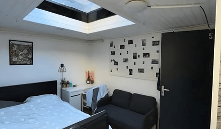 Kamer met eigen koelkast en tuin in gedeeld huis