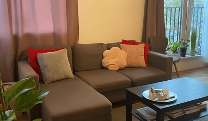 Gemeubileerd appartement met wasmachine en wifi