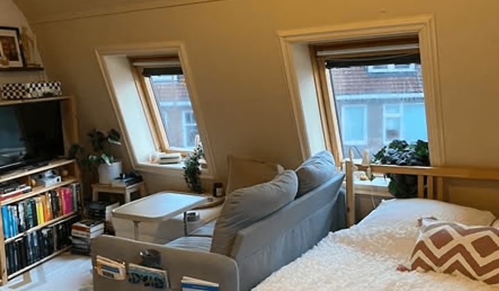 Tijdelijke kamer in gedeeld studentenhuis met inschrijfmogelijkheid