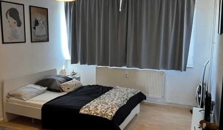 Gemeubileerd appartement met één slaapkamer en registratie mogelijk