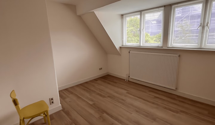 Gestoffeerde studentenkamer zonder huisdieren in tijdelijk verblijf