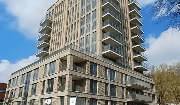 Appartement met drie slaapkamers en royale badkamer