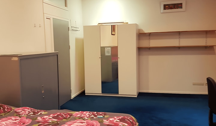 Gemeubileerde kamer met gedeelde voorzieningen en prijs inclusief