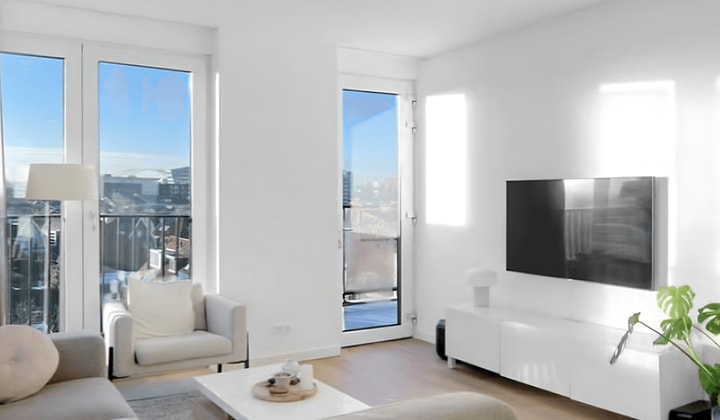 Gemeubileerd appartement met balkon en parkeerplaats