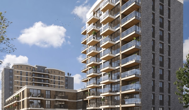 Appartement met 1 slaapkamer en 30 m² woonoppervlak