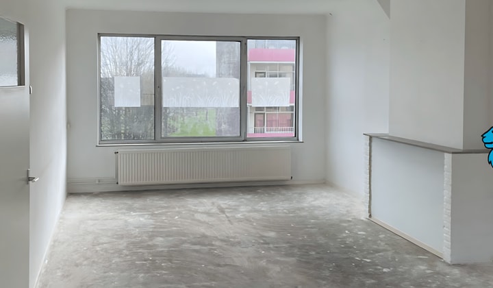 Appartement met 2 slaapkamers en tijdelijke woonruimte