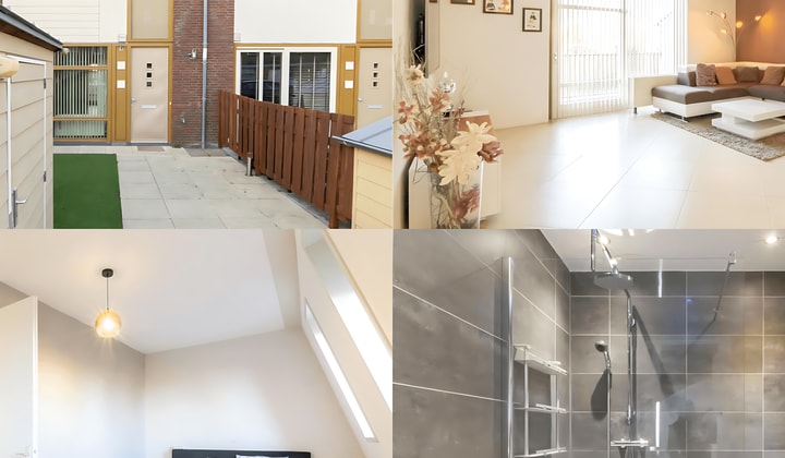 Gemeubileerde tussenwoning met tuin en 4 slaapkamers