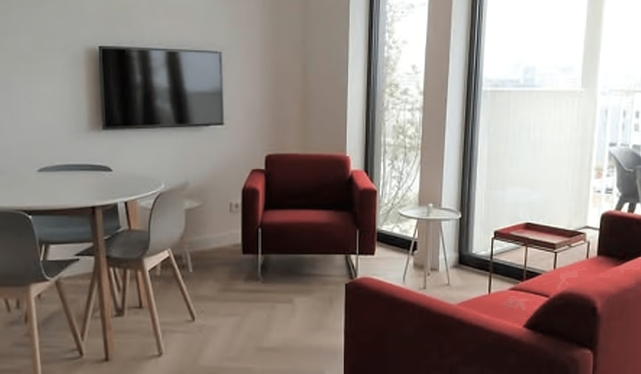 Studio met Balkon inclusief Gas en Water