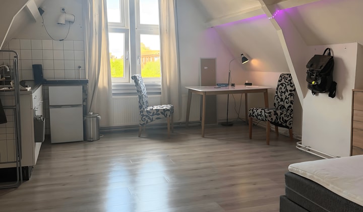 Gemeubileerde studio met 1 slaapkamer