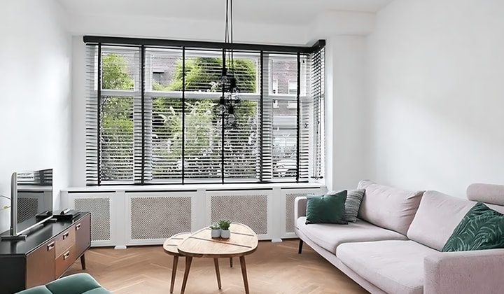 Appartement met tuin en gemeubileerd