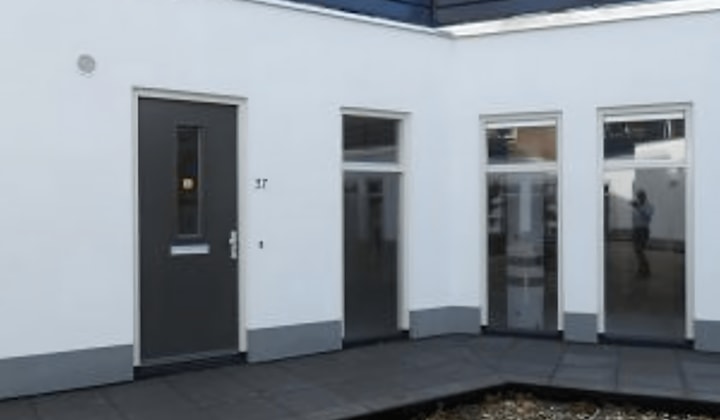 Studio met open woon-/slaapgedeelte en badkamer
