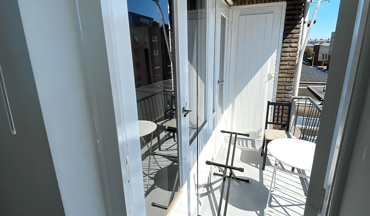 Gemeubileerde studio met wasmachine en wifi